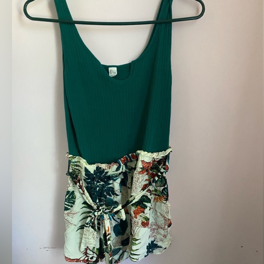 Teal Romper